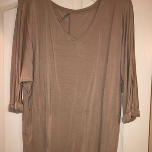 Tan long sleeve
